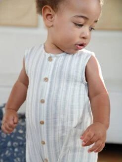 Combinaison En Gaze De Coton Naissance - Beige Clair Imprime 21 Combinaison En Gaze De Coton Naissance - Beige Clair Imprime -Vertbaudet Soldes Boutique combinaison en gaze de coton naissance 7