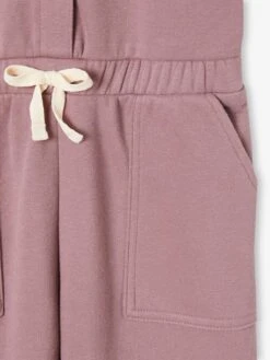 Combinaison En Molleton Fille Manches Courtes - Mauve 13 Combinaison En Molleton Fille Manches Courtes - Mauve -Vertbaudet Soldes Boutique combinaison en molleton fille manches courtes 5