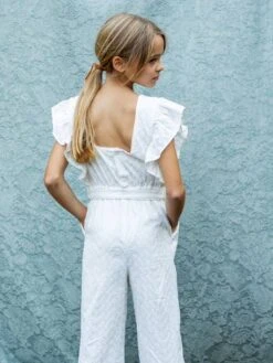 Cyrillus Combinaison Fille Suzanne - Cortège Plume - écru -Vertbaudet Soldes Boutique combinaison fille suzanne cortege plume 2