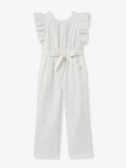 Cyrillus Combinaison Fille Suzanne - Cortège Plume - écru