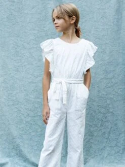 Cyrillus Combinaison Fille Suzanne - Cortège Plume - écru -Vertbaudet Soldes Boutique combinaison fille suzanne cortege plume 3