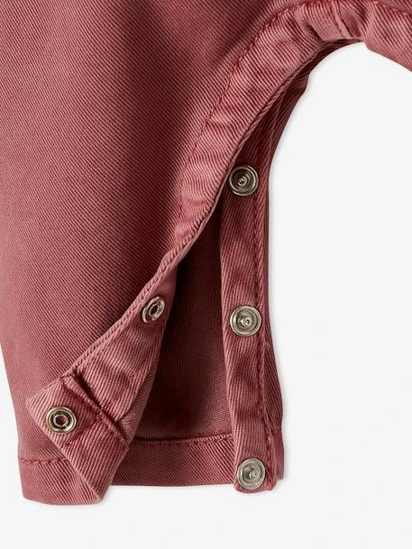 Combinaison Manches Courtes Bébé - Bois De Rose 5 Combinaison Manches Courtes Bébé - Bois De Rose – Image 5