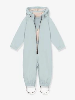 Mini A Ture Combinaison Softshell Bébé MATARNO - Bleu Pâle -Vertbaudet Soldes Boutique combinaison softshell bebe matarno 4