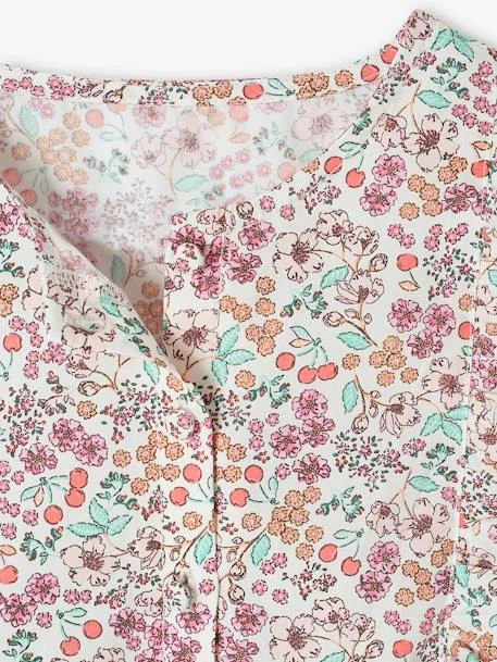 Combinaison Volantée à Fleurs Fille - écru 6 Combinaison Volantée à Fleurs Fille - écru – Image 6
