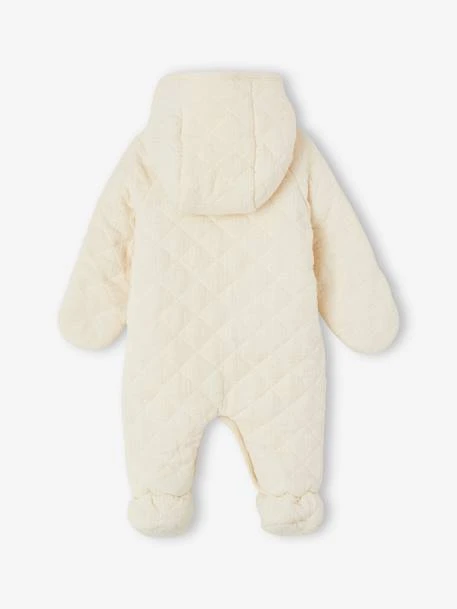 Combipilote Bébé Mixte En Gaze De Coton - écru 2 Combipilote Bébé Mixte En Gaze De Coton - écru – Image 2