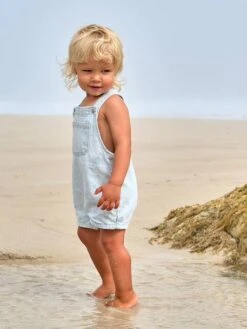 Combishort Rayé Bébé - Rayé Bleu