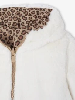 Coupe-vent à Capuche Réversible Fille Léopard/sherpa - Beige 15 Coupe-vent à Capuche Réversible Fille Léopard/sherpa - Beige -Vertbaudet Soldes Boutique coupe vent a capuche reversible fille leopardsherpa 5