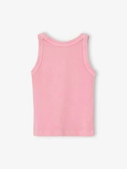 Débardeur En Côtes Fille - Rose Bonbon 19 Débardeur En Côtes Fille - Rose Bonbon -Vertbaudet Soldes Boutique debardeur en cotes fille 19