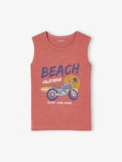 Débardeur Garçon - écru -Vertbaudet Soldes Boutique debardeur garcon 45