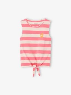 Débardeur Imprimé à Nouette Fille - Bleu Grisé 26 Débardeur Imprimé à Nouette Fille - Bleu Grisé -Vertbaudet Soldes Boutique debardeur imprime a nouette fille 11