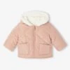 Doudoune Bébé Réversible - Vieux Rose