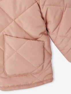 Doudoune Bébé Réversible - Vieux Rose -Vertbaudet Soldes Boutique doudoune bebe reversible 5