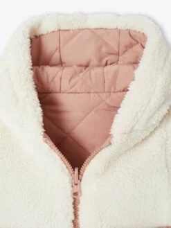 Doudoune Bébé Réversible - Vieux Rose -Vertbaudet Soldes Boutique doudoune bebe reversible 6