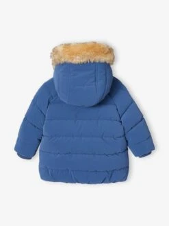 Doudoune Doublée Bébé à Capuche - Curcuma -Vertbaudet Soldes Boutique doudoune doublee bebe a capuche 10