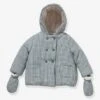 Cyrillus Doudoune Doublée Sherpa Bébé - Vert -Vertbaudet Soldes Boutique doudoune doublee sherpa bebe