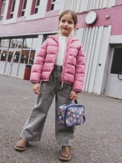 Doudoune Fille Légère à Capuche - Jaune D'or -Vertbaudet Soldes Boutique doudoune fille legere a capuche 13