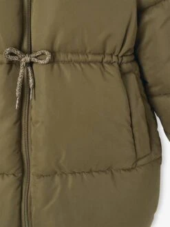 Doudoune Fille Longue à Capuche - Kaki 14 Doudoune Fille Longue à Capuche - Kaki -Vertbaudet Soldes Boutique doudoune fille longue a capuche 14