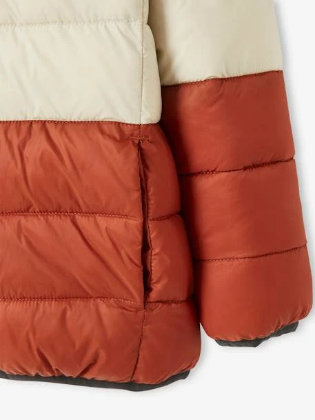 Doudoune Légère Réversible Garçon - Colorblock Anthracite 6 Doudoune Légère Réversible Garçon - Colorblock Anthracite – Image 6