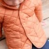 Doudoune Matelassée Bébé Avec Capuche - Caramel Roux -Vertbaudet Soldes Boutique doudoune matelassee bebe avec capuche
