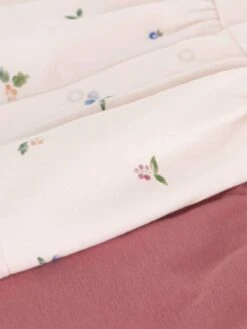 PETIT BATEAU Ensemble 2 Pièces Robe Fleurie Et Bloomer Bébé - Blush -Vertbaudet Soldes Boutique ensemble 2 pieces robe fleurie et bloomer bebe 3