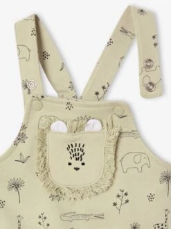 Ensemble 3 Pièces Naissance Salopette + Body + Foulard - Vert 28 Ensemble 3 Pièces Naissance Salopette + Body + Foulard - Vert -Vertbaudet Soldes Boutique ensemble 3 pieces naissance salopette body foulard 12