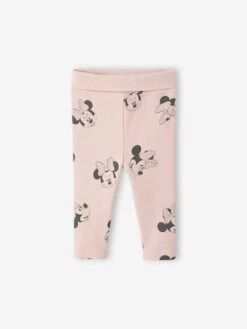 Ensemble Bébé Fille Body + Pantalon + Bonnet Disney Minnie - Rose Poudré -Vertbaudet Soldes Boutique ensemble bebe fille body pantalon bonnet disney minnie 2