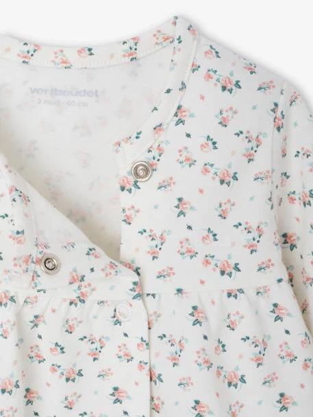 Ensemble Bébé Naissance 3 Pièces Bandeau, Robe à Motifs Et Legging - Nude Imprimé 7 Ensemble Bébé Naissance 3 Pièces Bandeau, Robe à Motifs Et Legging - Nude Imprimé – Image 7