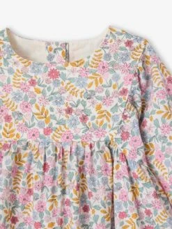 Ensemble Bébé Robe + Bandeau - Multicolore -Vertbaudet Soldes Boutique ensemble bebe robe bandeau 5