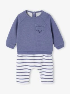 Ensemble Bébé Sweat Et Pantalon - Rose Pâle