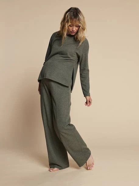 Ensemble De Grossesse Et Postpartum 2 Pices - Vert 2 Ensemble De Grossesse Et Postpartum 2 Pices - Vert – Image 2