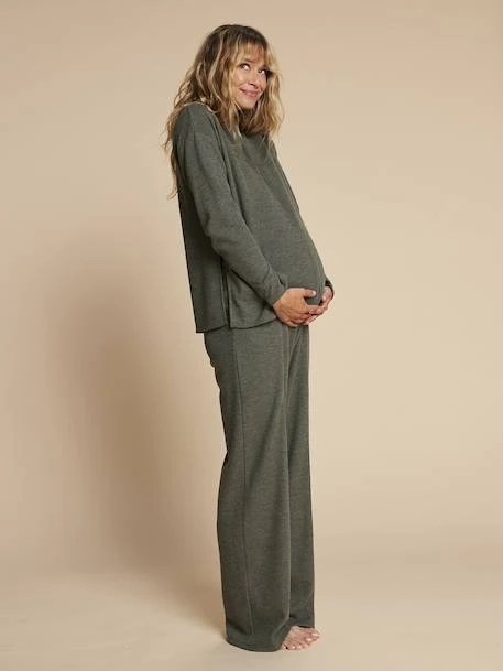 Ensemble De Grossesse Et Postpartum 2 Pices - Vert 1 Ensemble De Grossesse Et Postpartum 2 Pices - Vert