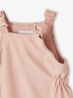 Ensemble Manteau + Salopette De Pluie Bébé - Rose Poudré -Vertbaudet Soldes Boutique ensemble manteau salopette de pluie bebe 4