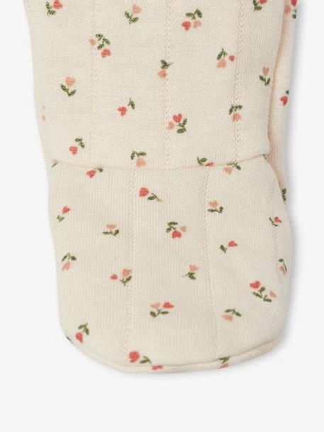 Ensemble Matelassé Gilet + Pantalon à Pieds Entièrement Imprimé - Rose 11 Ensemble Matelassé Gilet + Pantalon à Pieds Entièrement Imprimé - Rose – Image 11