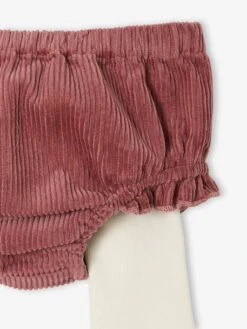 Ensemble Naissance Bloomer + Collants - Tomette -Vertbaudet Soldes Boutique ensemble naissance bloomer collants 5