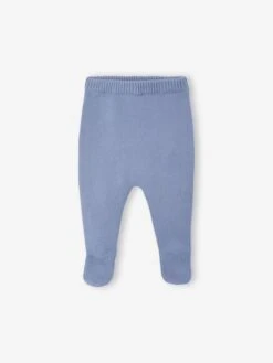 Ensemble Naissance En Tricot - Bleu Glacier -Vertbaudet Soldes Boutique ensemble naissance en tricot 5