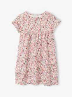 Ensemble Robe + Cardigan Fille - Rose -Vertbaudet Soldes Boutique ensemble robe cardigan fille 57