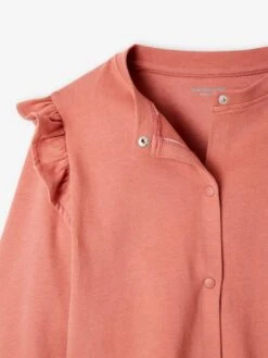 Ensemble Robe Et Cardigan Fille - Pêche -Vertbaudet Soldes Boutique ensemble robe et cardigan fille 7