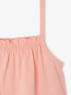 Ensemble Short + Débardeur Fille - Blanc Imprimé -Vertbaudet Soldes Boutique ensemble short debardeur fille 16