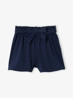 Ensemble Short + Débardeur Fille - Rayé Bleu -Vertbaudet Soldes Boutique ensemble short debardeur fille 8