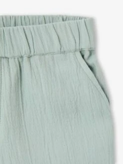 Ensemble Short + T-shirt Garçon - Vert Sauge -Vertbaudet Soldes Boutique ensemble short t shirt garcon 4