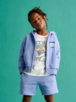 Ensemble Sport 3 Pièces Garçon - Bleu -Vertbaudet Soldes Boutique ensemble sport 3 pieces garcon 1