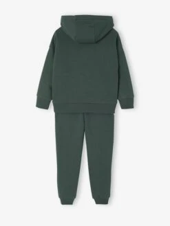 Ensemble Sport épuré Garçon Sweat Manches Longues + Pantalon - Vert Sapin 14 Ensemble Sport épuré Garçon Sweat Manches Longues + Pantalon - Vert Sapin -Vertbaudet Soldes Boutique ensemble sport epure garcon sweat manches longues pantalon 3