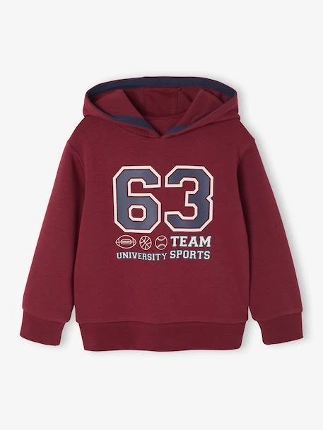 Ensemble Sport Garçon Sweat Capuche Imprimé + Jogging Uni - Bleu Pétrole 8 Ensemble Sport Garçon Sweat Capuche Imprimé + Jogging Uni - Bleu Pétrole – Image 8