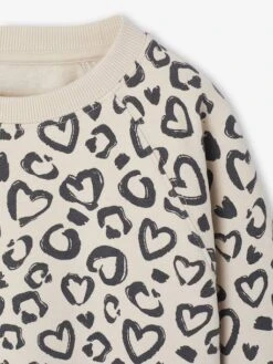 Ensemble Sweat Imprimé Et Legging Flare Fille - Bois De Rose -Vertbaudet Soldes Boutique ensemble sweat imprime et legging flare fille 18