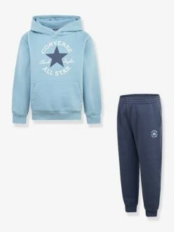 Converse Ensemble Sweat + Jogger Enfant - Bleu