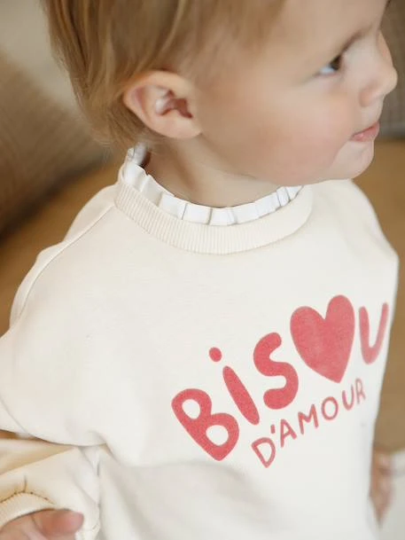 Ensemble Sweat-shirt Et Jean Large Bébé - Vanille 11 Ensemble Sweat-shirt Et Jean Large Bébé - Vanille – Image 11
