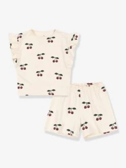 Ensemble T-shirt + Short Enfant Lin Set Gots - écru