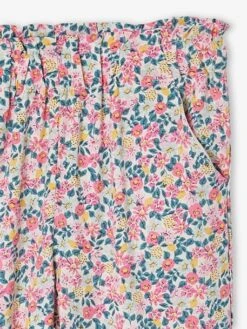 Ensemble Tee-shirt + Pantalon Fille - Vert -Vertbaudet Soldes Boutique ensemble tee shirt pantalon fille 5