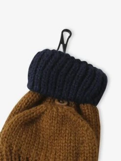 Ensemble Torsadé Garçon Bonnet + Snood + Moufles/gants - Ocre -Vertbaudet Soldes Boutique ensemble torsade garcon bonnet snood mouflesgants 7