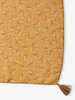 Foulard Imprimé Fleuri Fille - Caramel Imprimé 8 Foulard Imprimé Fleuri Fille - Caramel Imprimé -Vertbaudet Soldes Boutique foulard imprime fleuri fille 3